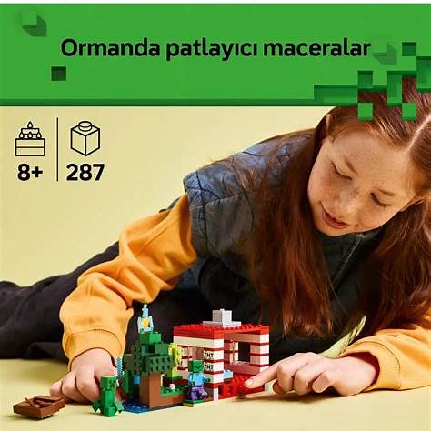 LEGO® Minecraft® TNT Büyük Orman Evi 21275