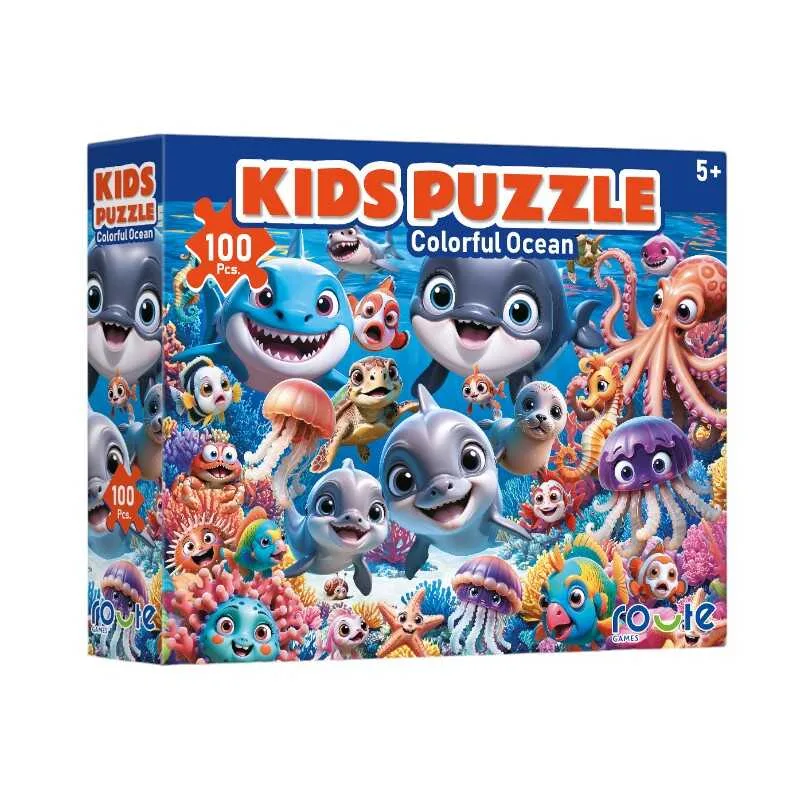 100 Parça Çocuk Puzzle